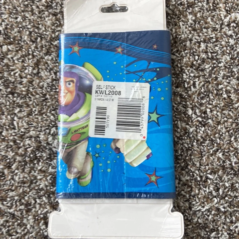 Buzz Lightyear Toy Story self stick wall border